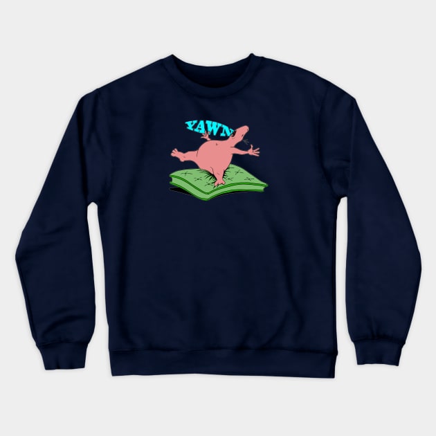 Wakey Wakey Blob! Crewneck Sweatshirt by About Blob